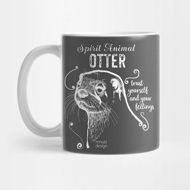 Spirit animal - Otter white by mnutz